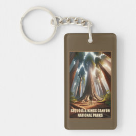 Sequoia & Kings Canyon Nationalparks Schlüsselanhänger
