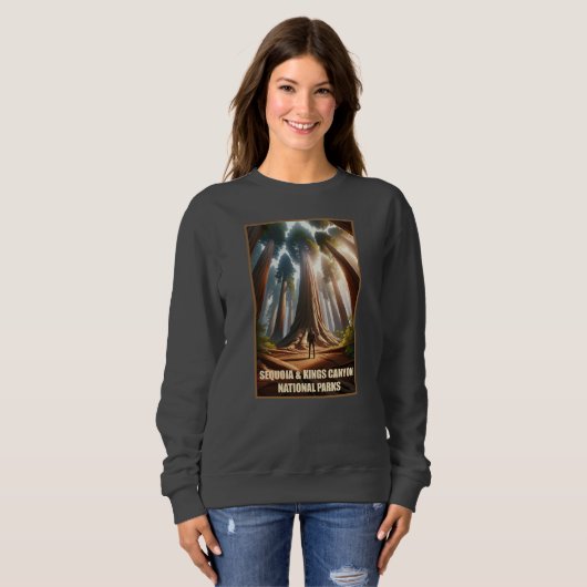 Sequoia & Kings Canyon Nationalparks Sweatshirt (Vorne ganz)