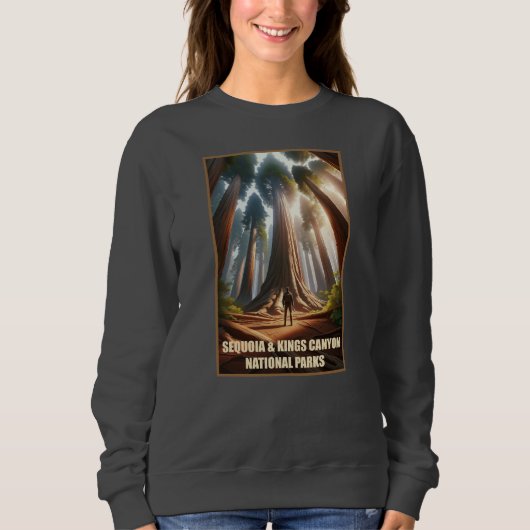Sequoia & Kings Canyon Nationalparks Sweatshirt (Vorderseite)