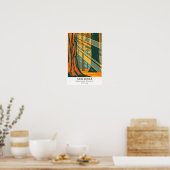 Sequoia National Forest California Vintag Poster (Küche)