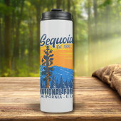Sequoia National Forest Mountain Scenery Thermosbecher