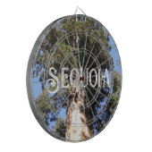 Sequoia National Forest Riant Tree Dartscheibe (Vorderseite Links)