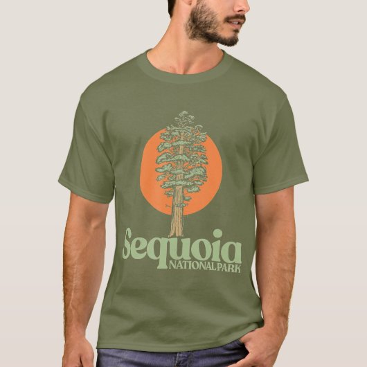 Sequoia National Park General Sherman Tree T-Shirt (Vorderseite)