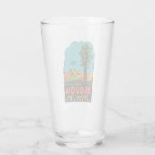 Sequoia National Park, Kalifornien - Pint Glass Glas (Rückseite)