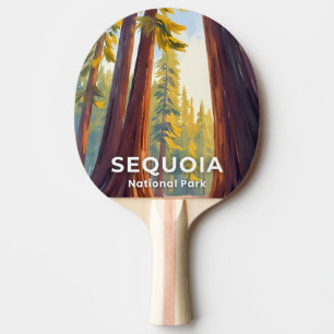 Sequoia National Park Kalifornien Reise Tischtennis Schläger