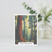 Sequoia National Park, Kalifornien, USA Postkarte (Stehend Vorderseite)