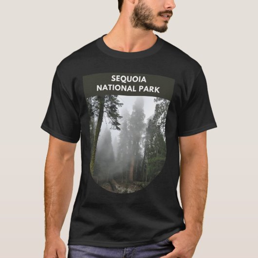 Sequoia National Park - Misty Spring T-Shirt (Vorderseite)