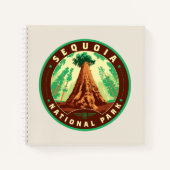 Sequoia National Park Notizblock (Vorderseite)