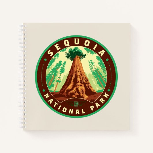 Sequoia National Park Notizblock (Vorderseite)