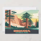 Sequoia Nationalpark Bäume Berge (Vorderseite)