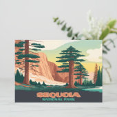 Sequoia Nationalpark Bäume Berge (Stehend Vorderseite)