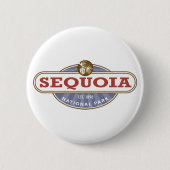 Sequoia-Nationalpark Button (Vorderseite)