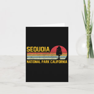 Sequoia Nationalpark California Karte