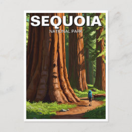 Sequoia Nationalpark California Postkarte