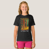 Sequoia Nationalpark California Retro gestört T-Shirt (Vorne ganz)