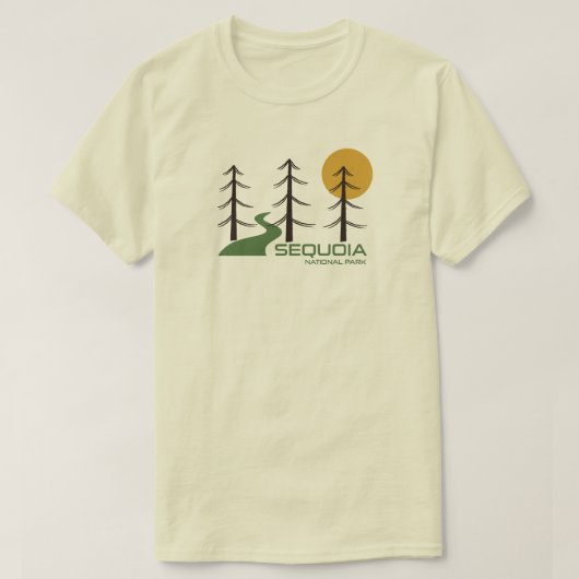 Sequoia Nationalpark California T-Shirt (Design vorne)