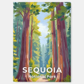 Sequoia-Nationalpark | California Travel Magnet (Vorderseite)