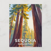 Sequoia-Nationalpark | California Travel Postkarte (Vorderseite)