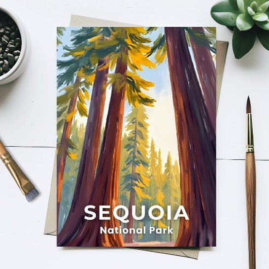 Sequoia-Nationalpark | California Travel Postkarte