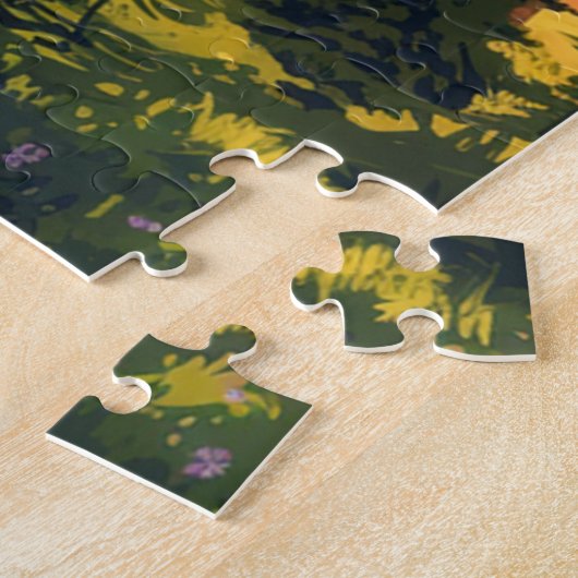 Sequoia Nationalpark California Tree Retro Puzzle (Seite)