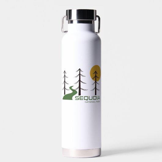 Sequoia Nationalpark California Trinkflasche (Vorne)