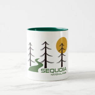 Sequoia Nationalpark California Zweifarbige Tasse