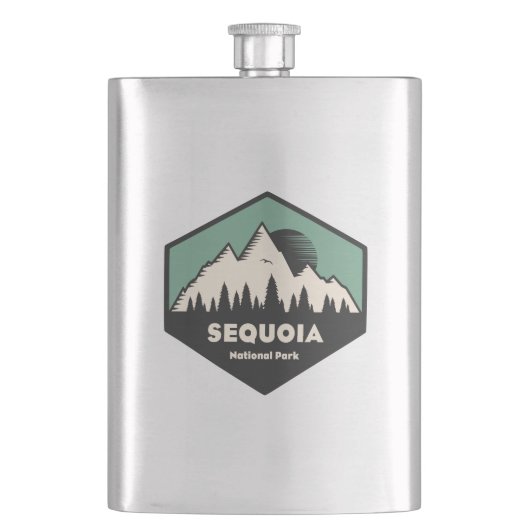 Sequoia-Nationalpark Flachmann (Vorderseite)