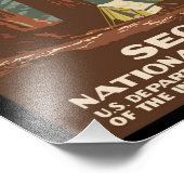 Sequoia-Nationalpark Fotodruck (Ecke)