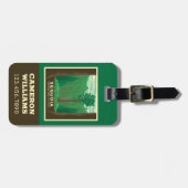 Sequoia-Nationalpark Gepäckanhänger (Vorderseite horizontal)