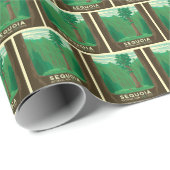 Sequoia-Nationalpark Geschenkpapier (Rolleneckpunkt)