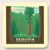 Sequoia-Nationalpark Getränkeuntersetzer (Vorderseite)
