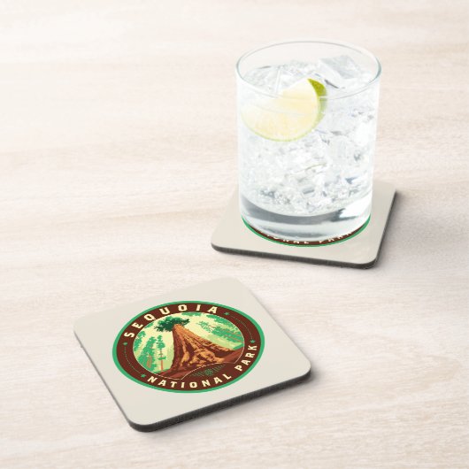 Sequoia-Nationalpark Getränkeuntersetzer (Rechte Seite)