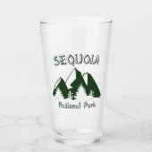Sequoia-Nationalpark Glas (Vorderseite)