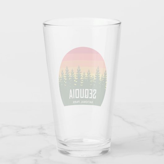 Sequoia-Nationalpark Glas (Rückseite)