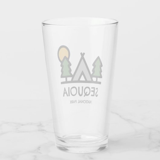 Sequoia-Nationalpark Glas (Rückseite)