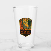 Sequoia-Nationalpark Glas (Vorderseite)