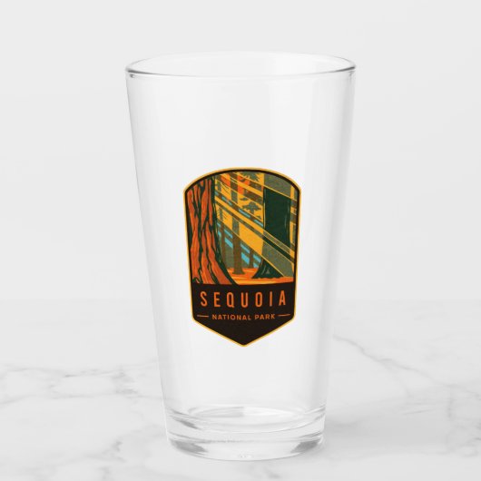 Sequoia-Nationalpark Glas (Vorderseite)