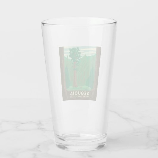 Sequoia-Nationalpark Glas (Rückseite)