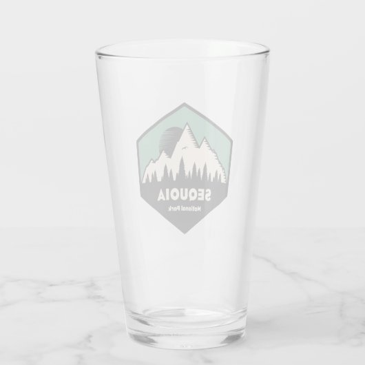 Sequoia-Nationalpark Glas (Rückseite)