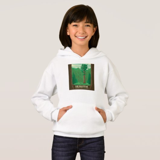 Sequoia-Nationalpark Hoodie (Vorne ganz)