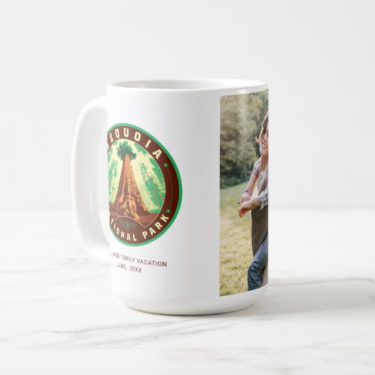 Sequoia-Nationalpark Kaffeetasse (Vorderseite Links)