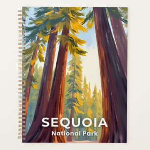 Sequoia-Nationalpark   Kalifornien Kunst Planer