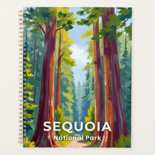 Sequoia-Nationalpark   Kalifornien Kunst Planer