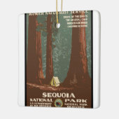 Sequoia-Nationalpark Keramikornament (Links)