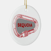 Sequoia Nationalpark Klettergarten Keramik Ornament (Rechts)