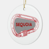 Sequoia Nationalpark Klettergarten Keramik Ornament (Links)