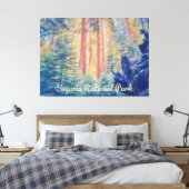 Sequoia-Nationalpark Leinwanddruck (Insitu (Schlafzimmer))
