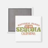 Sequoia-Nationalpark Magnet (Vorderseite/Rückseite)