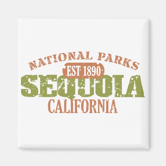 Sequoia-Nationalpark Magnet (Vorne)