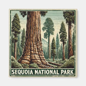 Sequoia-Nationalpark Magnet (Vorne)